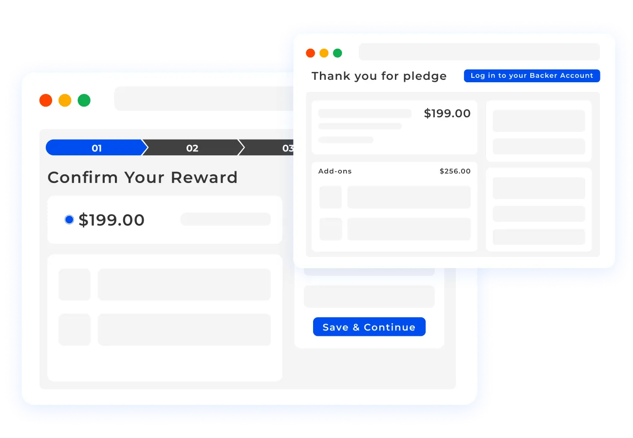 Step 3: Send survey invitations to backers via email
