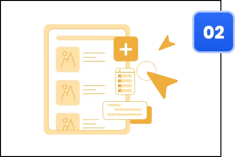 Step 2 configure products