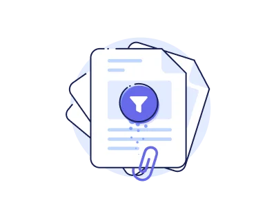 Advanced list filters feature icon