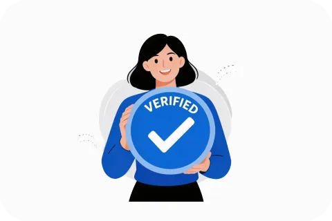 Platform recommended verified icon